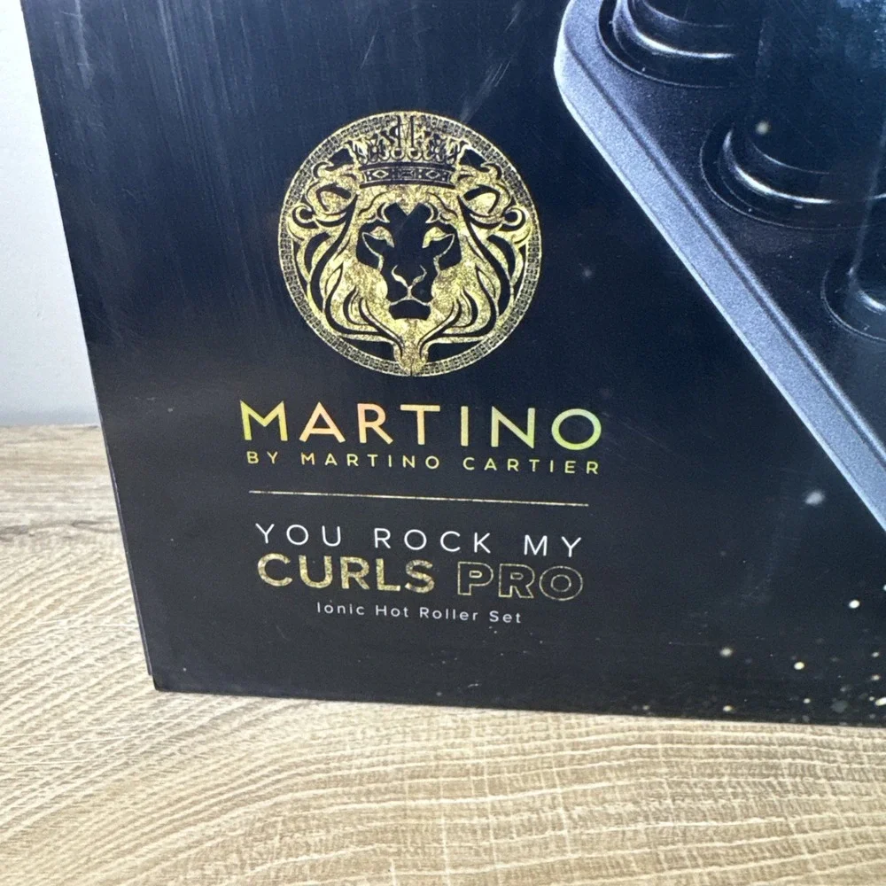 Martino By Martino Cartier You Rock My Curls Pro Ionic Hot Roller Set New in Box